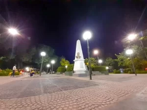 Preparativos para los actos del 25 de Mayo